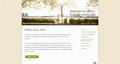 Desktop Screenshot of newyorkcitypsychotherapy.com